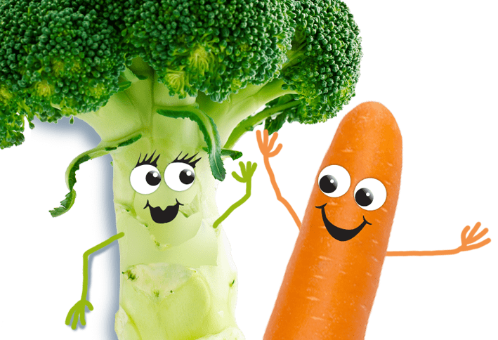 Broccoli and Carrot couple