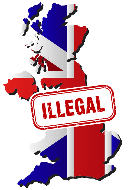 Illegal in the UK